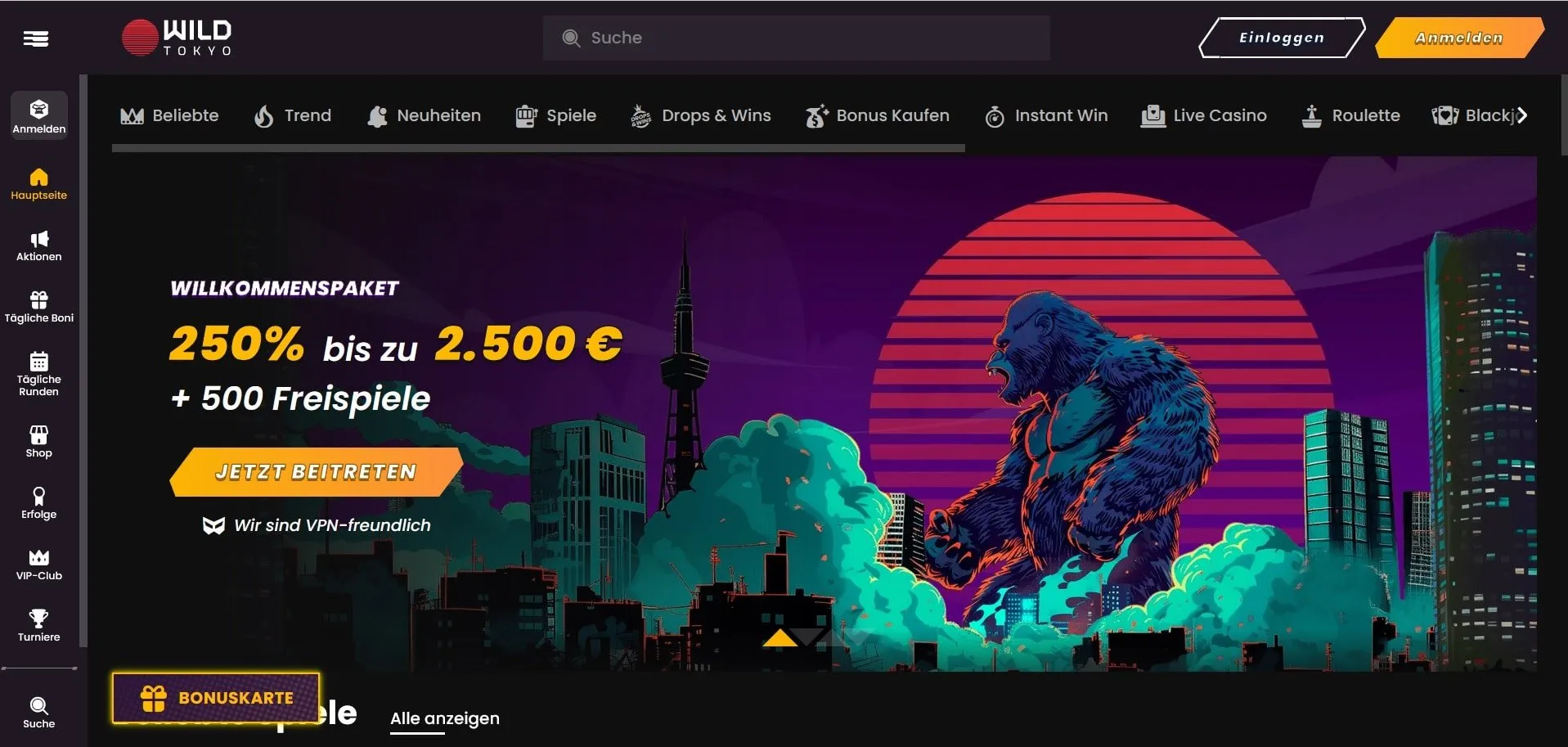 Wild Tokyo mit Handyrechnung Wild Tokyo Online Casino mit Handyrechnung